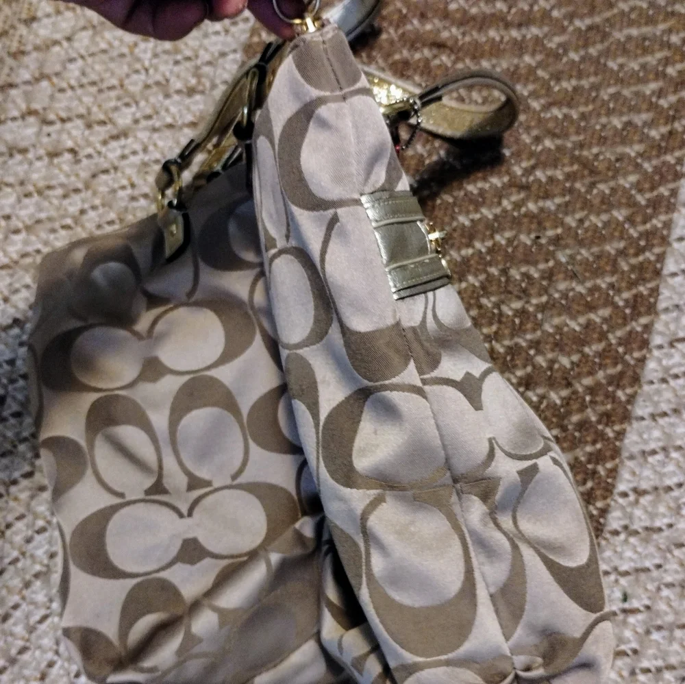 COACH Poppy Daisy Tote Bag Rare Limeted Edition VINTAGE - Picture 4 of 11